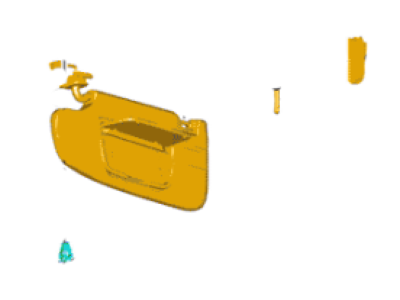 Ford HS7Z-5404105-KE Visor Assy - Sun