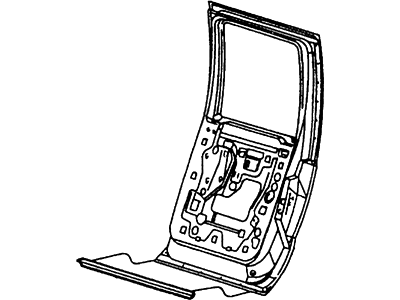 Ford F81Z-28253A24-AA Weatherstrip - Door - Lower