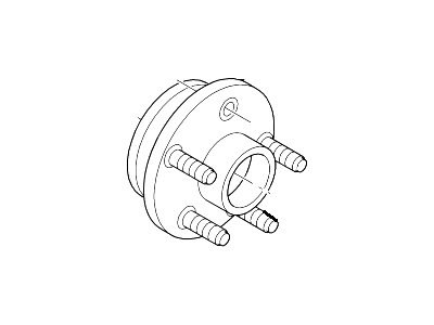 Ford 1R3Z-1104-AA Hub Assy - Wheel