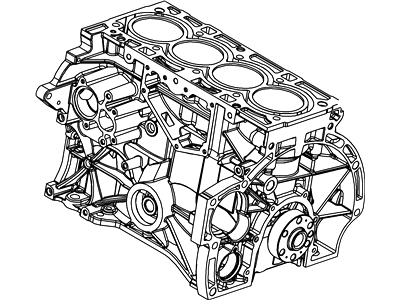 Ford BE8Z-6009-E Short Block