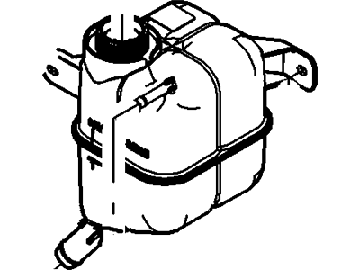 Lincoln 9T4Z-8A080-A Tank Assy - Radiator Overflow
