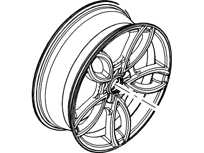 Lincoln 9T4Z-1007-F Wheel Assy