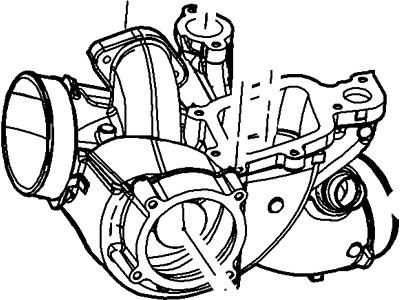 Ford BC3Z-9424-C Intake Manifold, Lower