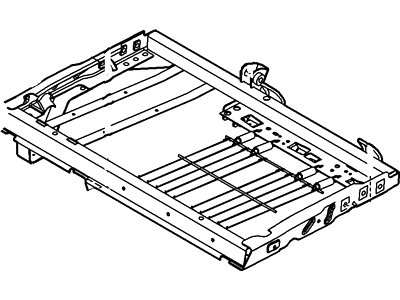 Ford BB5Z-7863161-A Frame And Spring - Rr Seat Cushion
