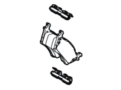 Ford GU2Z-2V200-G Rear Pads