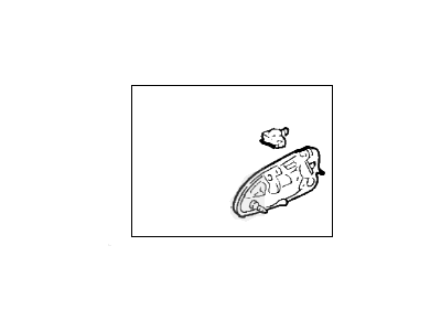 Mercury Tracer Door Handle - 4S4Z-6322405-AAPTM