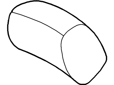 Ford EL3Z-15610A62-CA Cover - Headrest - Roll Type