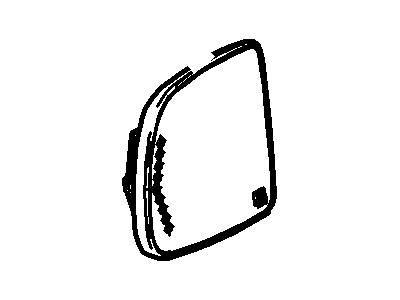Mercury Monterey Car Mirror - 3F2Z-17K707-CB