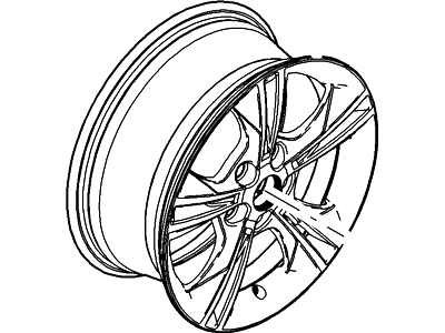 Ford CV6Z-1007-DCP Wheel Assy