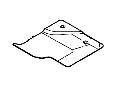 Ford BT4Z-7813300-AF Kit - Contour Carpet Mat - Frt/Rear