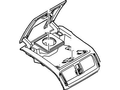 Mercury AE5Z-5413594-AA Compartment Assy - Stowage