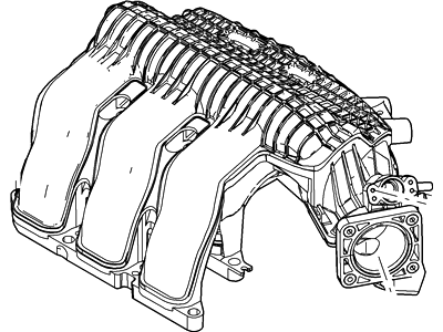 Mercury 5F9Z-9424-DB Intake Plenum