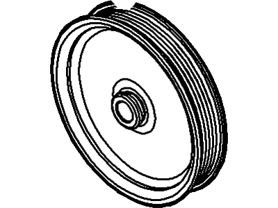 Ford XF2Z-3A733-BA Pulley - Power Steering