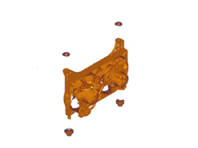 Ford HL3Z-8C607-A Motor And Fan Assy - Engine Cooling