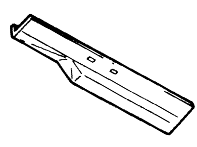 Ford XF2Z-8311-AA Deflector - Air