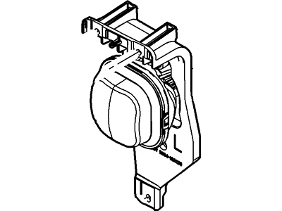 Ford 5C3Z-15200-AA Lamp Assy - Fog - Front