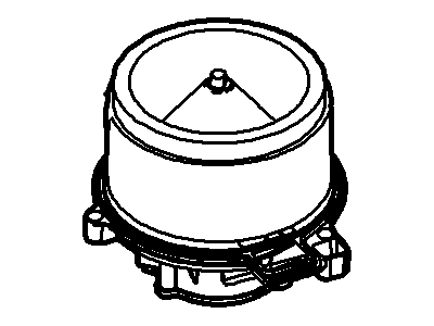 Mercury 8E5Z-19805-A Motor - Cooling Blower