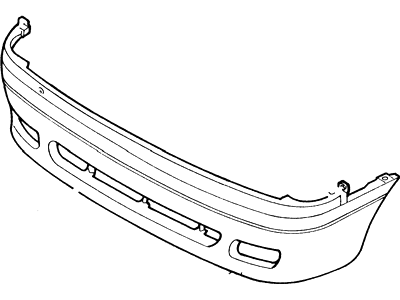 Ford F4BZ-17D957-A Bumper Cover, Front
