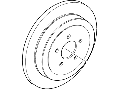 3W7Z-2C026-AA Ford Disc - Brake Illustration 1 of 1
