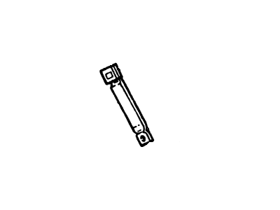 1993 Ford Ranger Seat Belt - F37Z-1061203-J