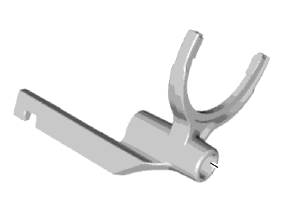 98WZ-7230-BA Ford Fork - 3Rd And 4Th Speed Illustration 1 of 1
