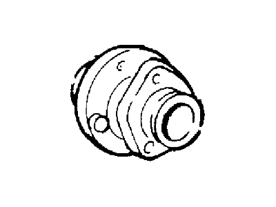 1F1Z-1104-CA Ford Hub Assembly - Wheel, Rear Illustration 1 of 1