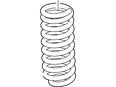 Ford 5C3Z-5310-AA Coil Spring, Front 5C3Z-5310-AA Ford Coil Spring, Front Illustration 1 of 1