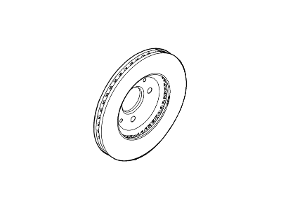 Ford 8S4Z-1125-A Rotor Assy