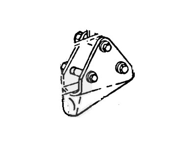 Ford E-250 Econoline Club Wagon Control Arm Bracket - D7UZ-3B095-F