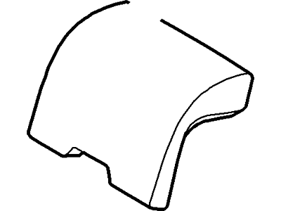 Ford DE9Z-74501A04-DC Cover Assembly - Rear Seat Headrest, Center DE9Z-74501A04-DC Ford Cover Assembly - Rear Seat Headrest, Center Illustration 1 of 1