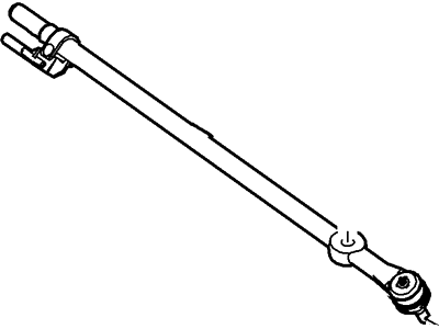 Ford AC3Z-3304-C Rod Assembly - Drag Link, Inner Passenger Side