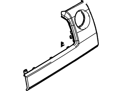 Ford 9L3Z-1504338-BA Panel - Instrument, Outer Passenger Side