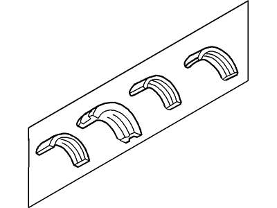 Ford 9U3Z-6D309-A Bearing - Crankshaft Main