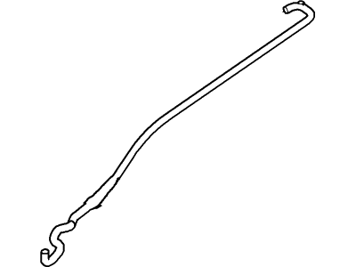 Ford YS4Z-16826-BA Stay - Hood                        