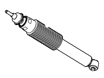 Ford BC3Z-18124-H Shock Absorber Assy