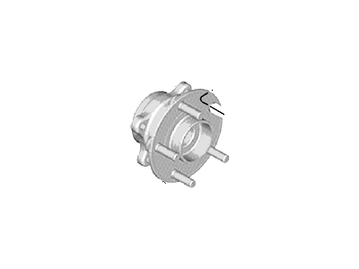 Lincoln DG9Z-1104-C Hub Assy - Wheel