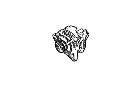 Ford Festiva Alternator - FOBZ10346ARM