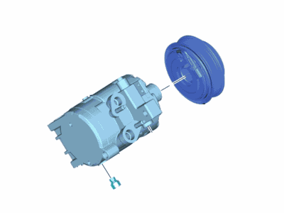 2017 Ford Mustang A/C Compressor - GR3Z-19703-E