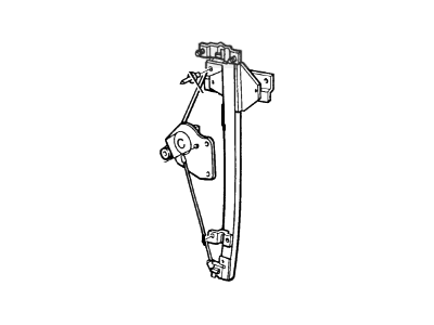 1994 Ford Explorer Window Regulator - F2TZ-7827009-A