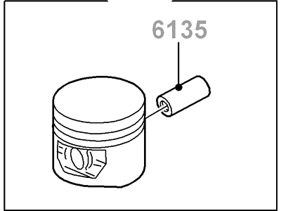 Ford 6L3Z-6108-A Piston And Pin Assy