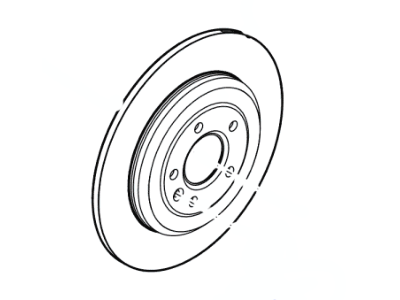 Ford EU2Z-2V026-A Disc - Brake