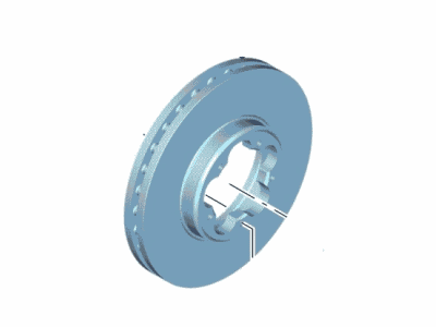 Ford G2MZ-1V125-BFA Rotor