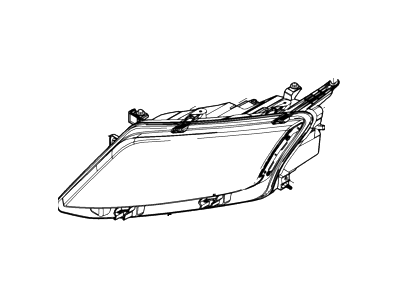 Ford 9E5Z-13008-BCP Headlamp Assy