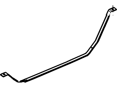 Ford 8A5Z-9054-A Strap Assembly - Fuel Tank, Passenger Side