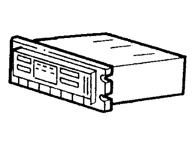 1992 Lincoln Continental HVAC Control Module - F5PZ-19980-CB