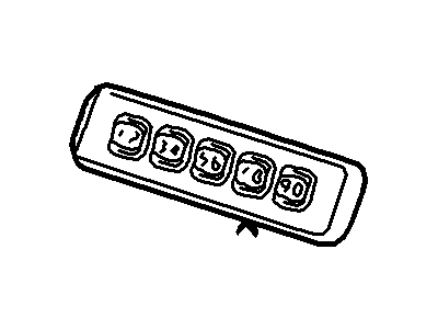 Ford XL2Z-14A626-AAA Keyboard