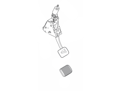Ford 9T1Z-2455-A Pedal Assy - Brake