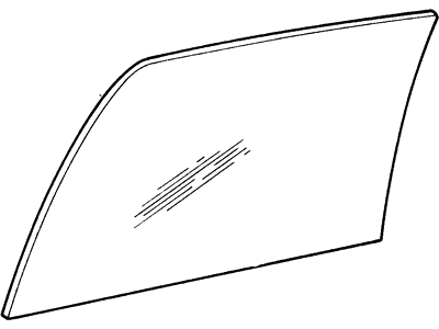 Lincoln F5VY-5425712-A Door Glass