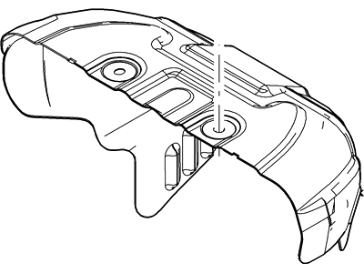 Mercury 9L8Z-9N454-A Heat Shield