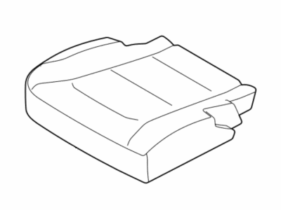 Ford HB5Z-7863804-BA Cover Assy - Rear Seat Cushion